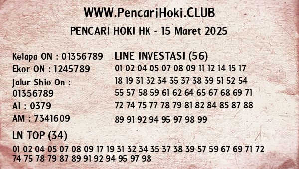 Prediksi HK